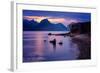 Sunset at Elgol, Isle of Skye, Inner Hebrides, Scotland, United Kingdom, Europe-Karen Deakin-Framed Photographic Print