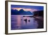 Sunset at Elgol, Isle of Skye, Inner Hebrides, Scotland, United Kingdom, Europe-Karen Deakin-Framed Photographic Print