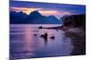 Sunset at Elgol, Isle of Skye, Inner Hebrides, Scotland, United Kingdom, Europe-Karen Deakin-Mounted Photographic Print