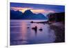 Sunset at Elgol, Isle of Skye, Inner Hebrides, Scotland, United Kingdom, Europe-Karen Deakin-Framed Photographic Print