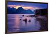 Sunset at Elgol, Isle of Skye, Inner Hebrides, Scotland, United Kingdom, Europe-Karen Deakin-Framed Photographic Print