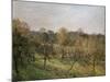 Sunset at Eragny, 1902-Camille Pissarro-Mounted Giclee Print