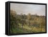 Sunset at Eragny, 1902-Camille Pissarro-Framed Stretched Canvas