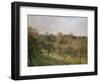 Sunset at Eragny, 1902-Camille Pissarro-Framed Giclee Print