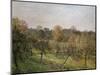 Sunset at Eragny, 1902-Camille Pissarro-Mounted Giclee Print