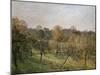 Sunset at Eragny, 1902-Camille Pissarro-Mounted Giclee Print