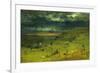 Sunset at et retat-George Inness-Framed Giclee Print