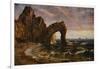 Sunset at Etretat, 1894-Jasper Francis Cropsey-Framed Giclee Print