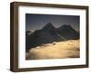 Sunset at Everest, Nepal-Michael Brown-Framed Photographic Print