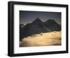 Sunset at Everest, Nepal-Michael Brown-Framed Photographic Print