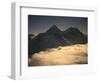 Sunset at Everest, Nepal-Michael Brown-Framed Photographic Print