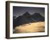 Sunset at Everest, Nepal-Michael Brown-Framed Photographic Print