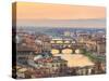 Sunset at Florence-Olena Suvorova-Stretched Canvas