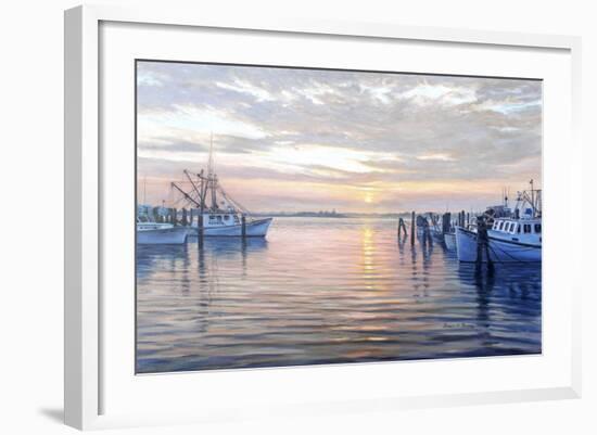 Sunset at Galilee-Bruce Dumas-Framed Giclee Print