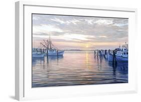 Sunset at Galilee-Bruce Dumas-Framed Giclee Print