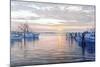 Sunset at Galilee-Bruce Dumas-Mounted Giclee Print