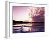 Sunset at Great Fountain Geyser-James Randklev-Framed Photographic Print