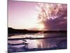 Sunset at Great Fountain Geyser-James Randklev-Mounted Photographic Print