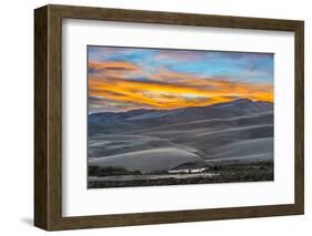 Sunset at Great Sand Dunes National Park-Howie Garber-Framed Photographic Print