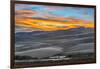 Sunset at Great Sand Dunes National Park-Howie Garber-Framed Premium Photographic Print