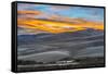 Sunset at Great Sand Dunes National Park-Howie Garber-Framed Stretched Canvas