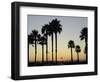 Sunset at Hermosa Beach, Los Angeles County, California, United States of America, North America-Aaron McCoy-Framed Photographic Print