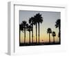 Sunset at Hermosa Beach, Los Angeles County, California, United States of America, North America-Aaron McCoy-Framed Photographic Print