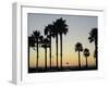 Sunset at Hermosa Beach, Los Angeles County, California, United States of America, North America-Aaron McCoy-Framed Photographic Print