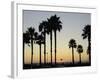 Sunset at Hermosa Beach, Los Angeles County, California, United States of America, North America-Aaron McCoy-Framed Photographic Print