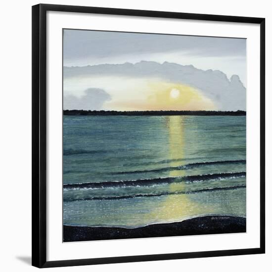 Sunset At Hilton Head-Herb Dickinson-Framed Photographic Print