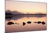 Sunset at Hopfensee Lake, Near Fussen, Allgau, Allgau Alps, Bavaria, Germany, Europe-Markus-Mounted Photographic Print