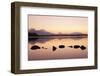 Sunset at Hopfensee Lake, Near Fussen, Allgau, Allgau Alps, Bavaria, Germany, Europe-Markus-Framed Photographic Print