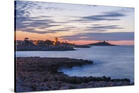 Sunset at Isola Delle Femmine-Guido Cozzi-Stretched Canvas