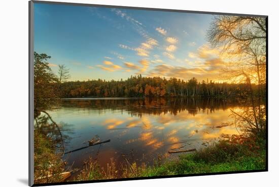 Sunset at Jay Cooke State Park Minnesota-Like He-Mounted Photographic Print