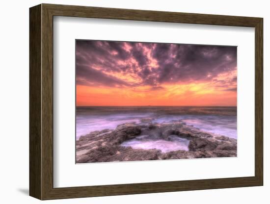 Sunset at Kailua-Kona, Big Island, Hawaii-Stuart Westmorland-Framed Photographic Print