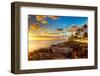 Sunset at Kaka'ako, O'ahu-Anna Gorin-Framed Photographic Print