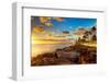 Sunset at Kaka'ako, O'ahu-Anna Gorin-Framed Photographic Print