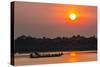 Sunset at Kampong Cham-Michael Nolan-Stretched Canvas