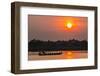 Sunset at Kampong Cham-Michael Nolan-Framed Photographic Print