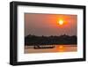 Sunset at Kampong Cham-Michael Nolan-Framed Photographic Print