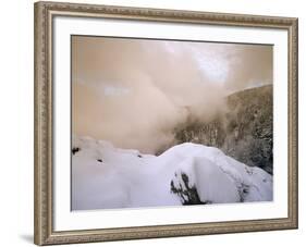 Sunset at Kandel Mountain, Black Forest, Baden Wurttemberg, Germany, Europe-Marcus Lange-Framed Photographic Print