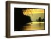 Sunset at Key Biscayne, Florida-George Silk-Framed Photographic Print