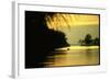 Sunset at Key Biscayne, Florida-George Silk-Framed Photographic Print