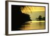 Sunset at Key Biscayne, Florida-George Silk-Framed Photographic Print