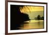 Sunset at Key Biscayne, Florida-George Silk-Framed Photographic Print