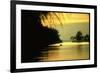 Sunset at Key Biscayne, Florida-George Silk-Framed Photographic Print