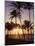 Sunset at Kihei Beach-James Randklev-Mounted Photographic Print