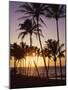 Sunset at Kihei Beach-James Randklev-Mounted Photographic Print