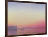 Sunset at Lake Palace, Udaipur-Derek Hare-Framed Giclee Print