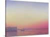 Sunset at Lake Palace, Udaipur-Derek Hare-Stretched Canvas